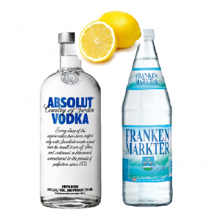 Vodka Soda Zitrone