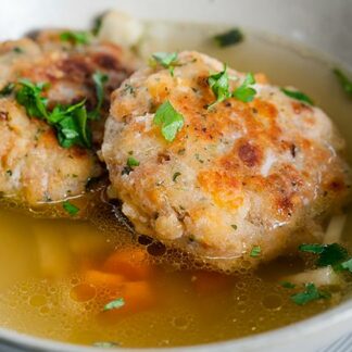 Kaspressknödelsuppe